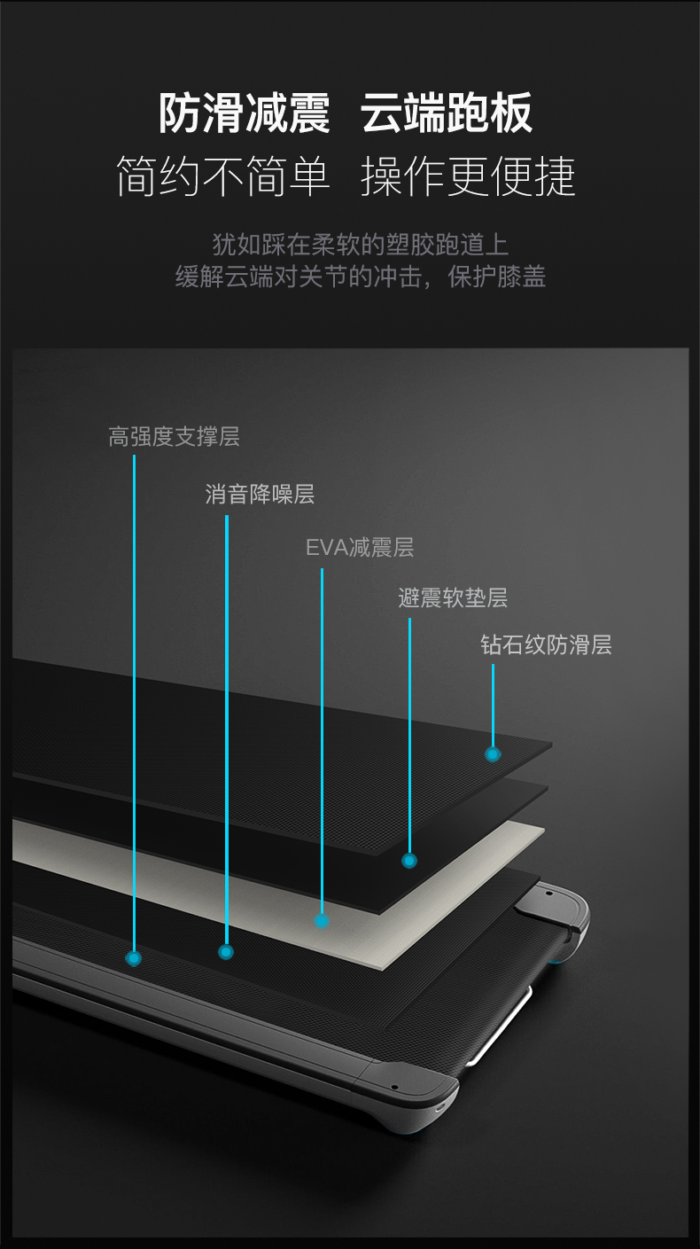 美国JOROTO-IW9升降版静音折叠跑步机(图10)