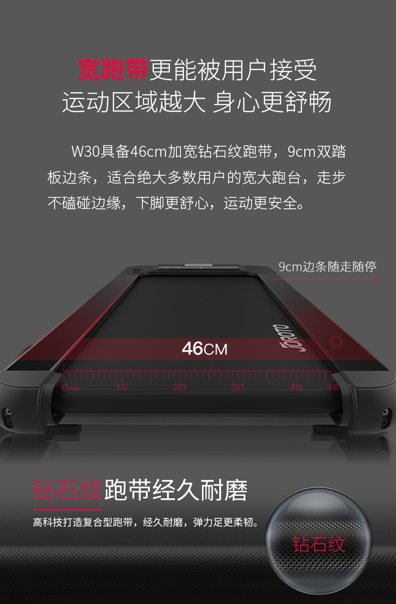 美国JOROTO-W30家用走步机(图10)
