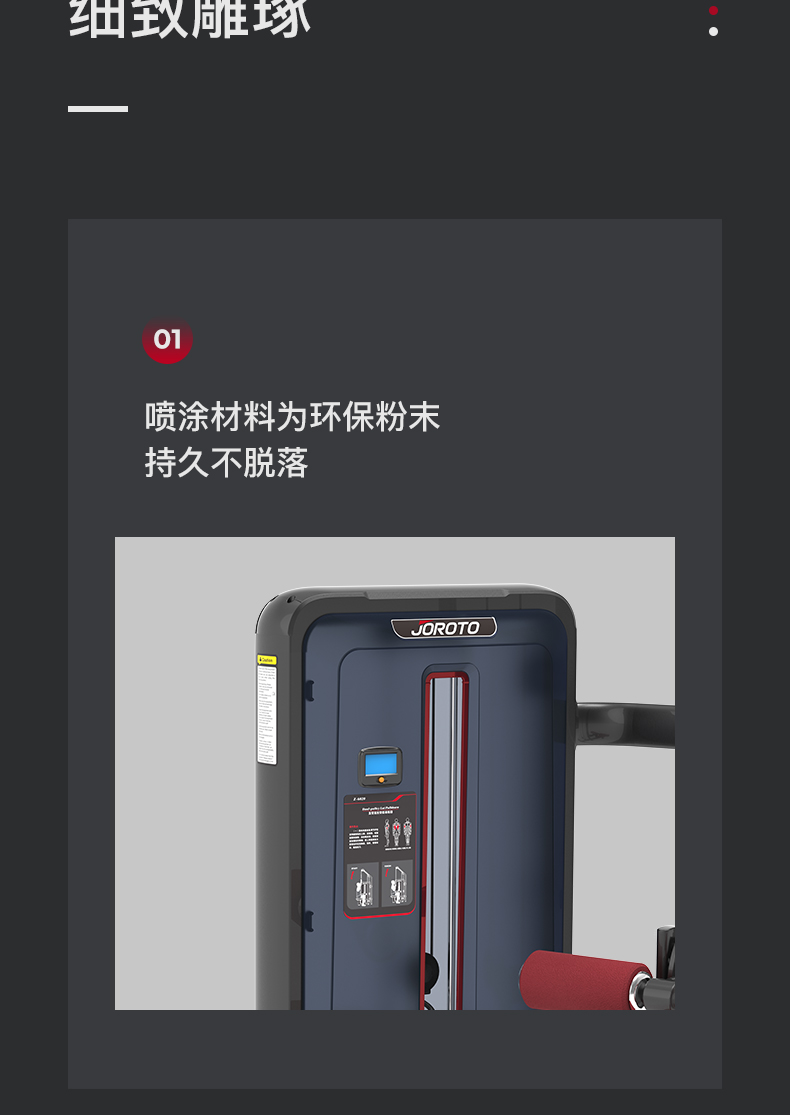 美国JOROTO-J-6020双滑轮背肌训练器(图8)
