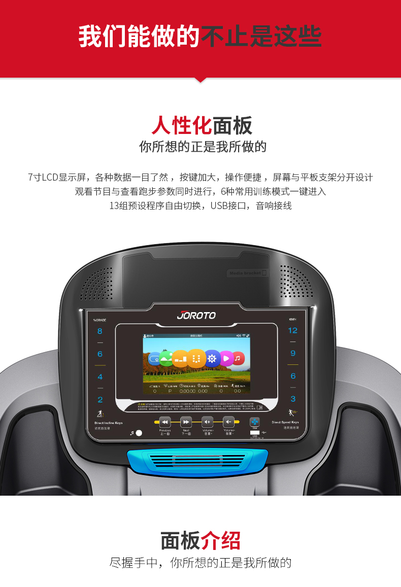 美国JOROTO-L3PRO静音折叠跑步机(图8)