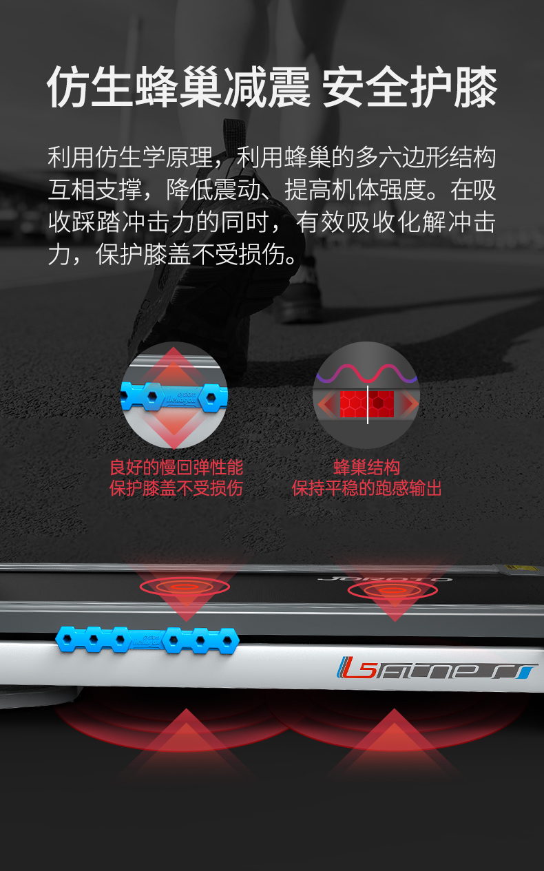 美国JOROTO-L5静音可折叠跑步机(图8)